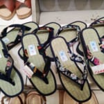 旦過土曜市※春履き畳サンダル