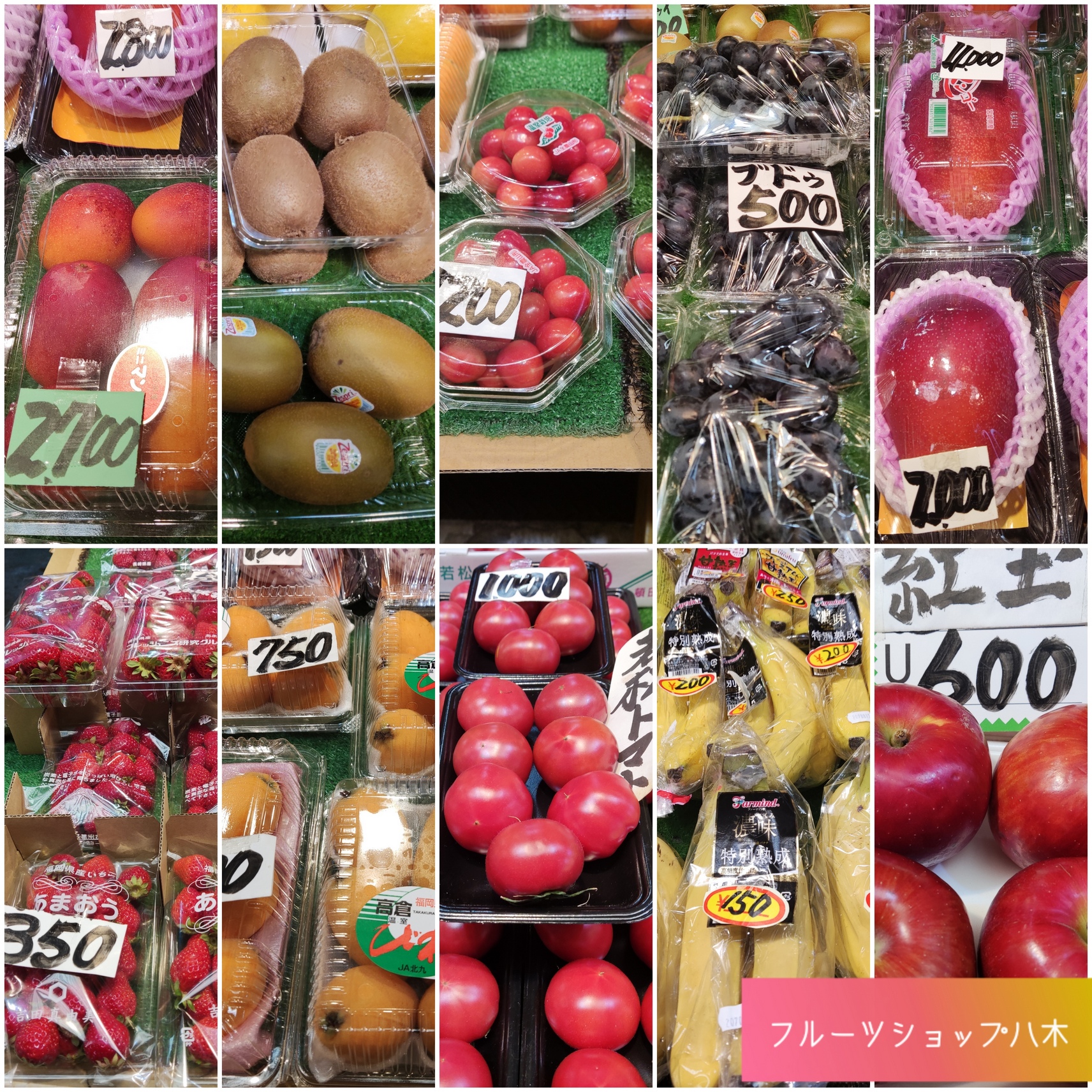 厳選フルーツ盛りだくさん