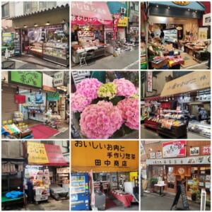 五月晴れ.　旦過市場営業中♪