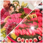 【九州まぐろ旦過店】刺身盛合せ・寿司盛合せ