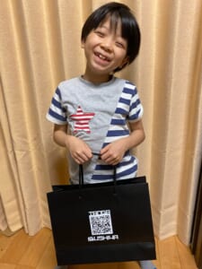 オリジナルの紙袋【燻製処いぶしや】