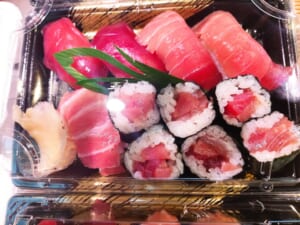 【九州まぐろ】天然特選まぐろ尽くしにぎり寿司1000円！