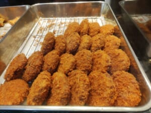 【かしわ屋くろせ】8/13限定！メンチカツ60円！