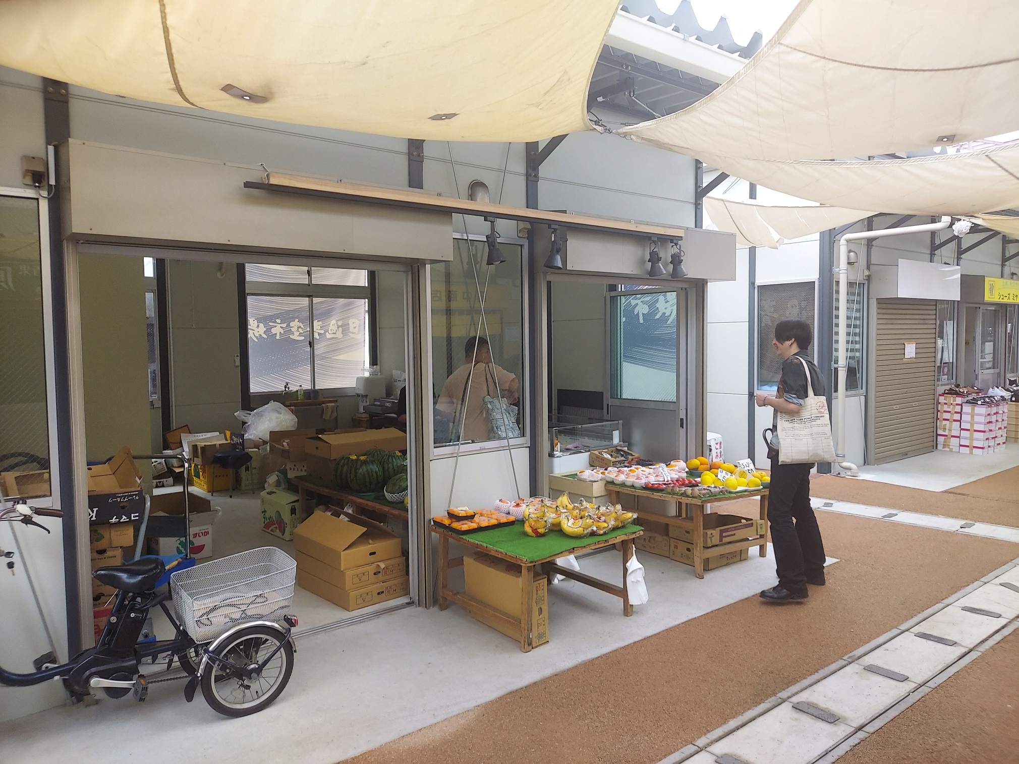 【本日オープン♪】フルーツショップ八木 青空市場移転しました！